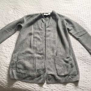 Grey aritzia cardigain